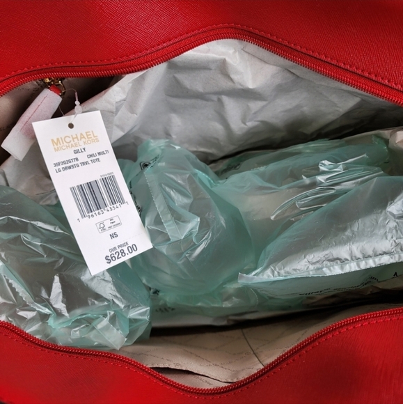 ⚠️LAST 1⚠️ Michael Kors Gilly Logo Center Stripe Tote Bag - Picture 5 of 8